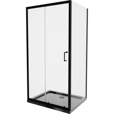 MEXEN/S Apia Sprchový kout 90x70, transparent, černá + vanička se sifonem 840-090-070-70-00-4070B – Zboží Dáma MEXEN/S Apia Sprchový kout 90x70, transparent, černá + vanička se sifonem 840-090-070-70-00-4070B – Zboží Dáma