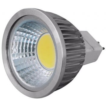 Omnilux LED žárovka MR-16 12V GX-5,3 5W COB LED 6400K studená bílá