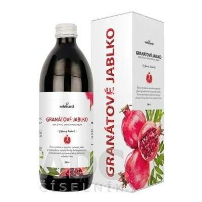 Nefdesanté Granátové jablko 100% šťáva z plodů granátovníku 500 ml – Hledejceny.cz
