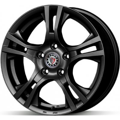 Platin P53 6x15 4x100 ET38 matt black – Zboží Mobilmania