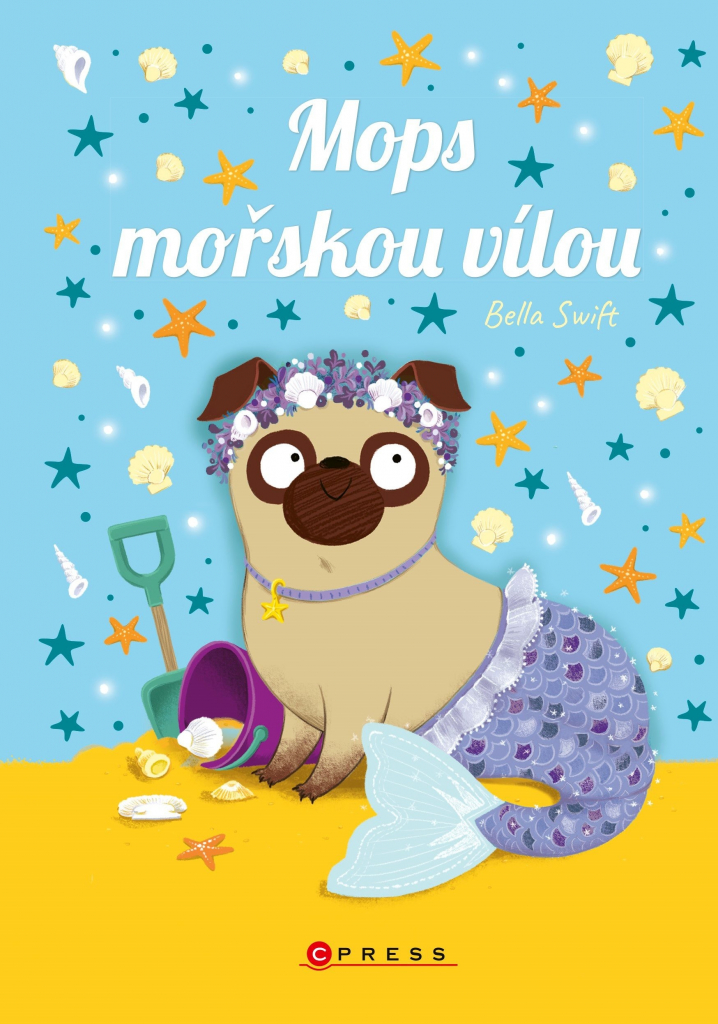 Mops mořskou vílou - Bella Swift