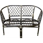 Aga Ratanová sestava Bahama Tmavě hnědá/Modrá – Zboží Dáma