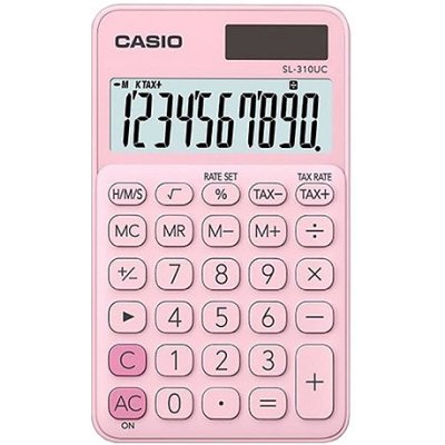 CASIO RŮŽOVÁ KALKULAČKA SL-310UC-PK-S. – Zboží Dáma