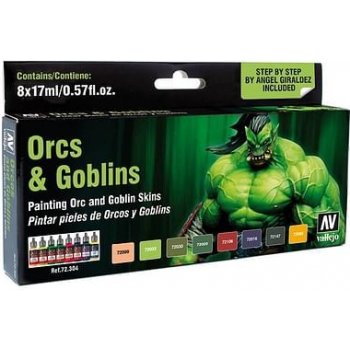 Vallejo: Game Color Set - Orc and Goblins