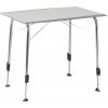 Zahradní stůl Dukdalf Skládací kempingový stůl Stabilic Luxe 80 x 60 cm šedá