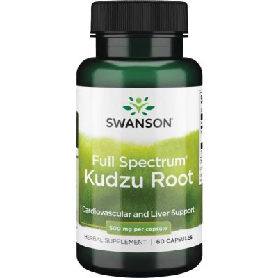 Swanson Kudzu Root 500 mg 60 kapslí