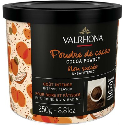 Valhrona kakaový prášek 100% (93 % kakaa) 250 g – Zboží Dáma