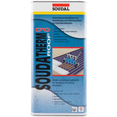 SOUDAL Soudatherm Roof 170 lepidlo na střešní materiály 5,5Kg