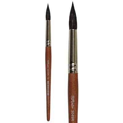 Artikon Master Akvarelový štětec kulatý - veverka - Master3049R - velikost 4, 6, 8, 10 1: 10 – Sleviste.cz