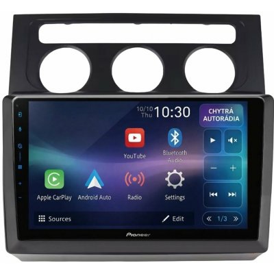 Pioneer SPH-PF97BT VW Touran 1 digitální klimatizace – Zboží Mobilmania