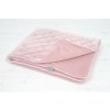 Dětská deka Sleepee Royal Baby Set růžový sametová deka polštářek