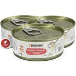 Ontario Cat Kitten Chicken Pieces a Shrimp 95 g – Hledejceny.cz