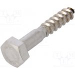 BOSSARD 1266632 Vrut; do dřeva; 10x60; Hlava: šestihranná; není; 17mm; DIN 571 – Hledejceny.cz