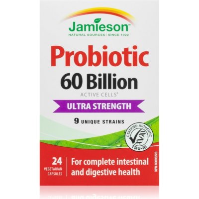 Jamieson Probiotic Ultra Strength 60 Billion 24 kapslí – Hledejceny.cz