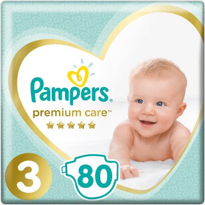 Pampers Premium Care 3 80 ks – Hledejceny.cz
