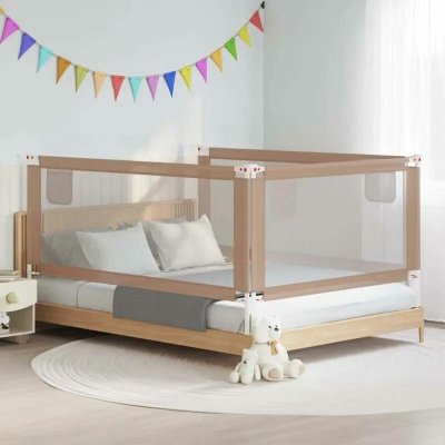 SHUMEE zábrana textil taupe 200 × 25 cm – Zboží Dáma