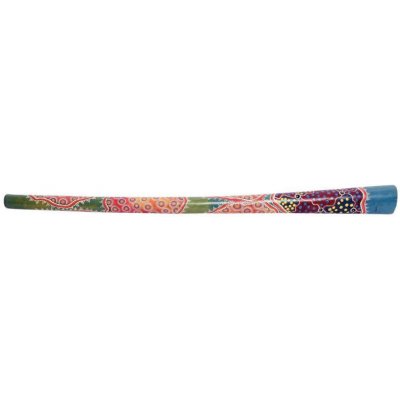 Gewa Didgeridoo 130 cm týkové dřevo ruční malba – Zbozi.Blesk.cz