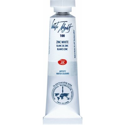 Nevskaya Palitra Akvarelová barva White Nights 10 ml Zinc White – Sleviste.cz