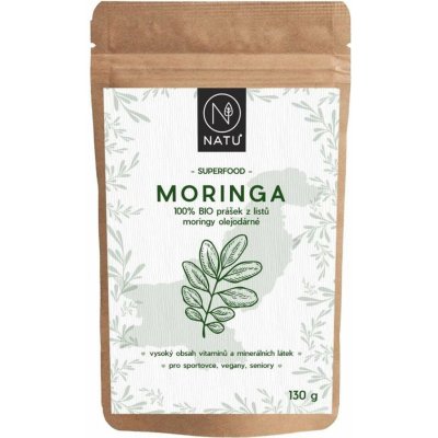 Natu Moringa prášek BIO 130 g – Hledejceny.cz