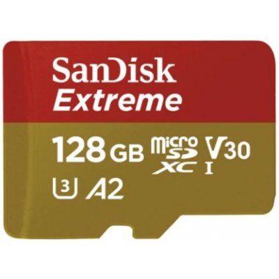 SanDisk MicroSDXC 128GB Extreme A2 SDSQXA1-128G-GN6MA – Zbozi.Blesk.cz