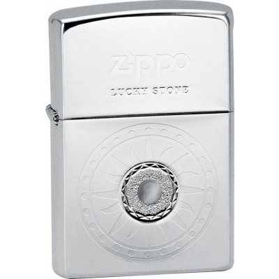 Zippo benzínový LUCKY STONE bílý 28169 – Hledejceny.cz