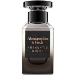 Abercrombie & Fitch Authentic Night toaletní voda pánská 50 ml – Hledejceny.cz