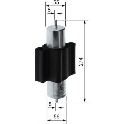 Palivový filtr BOSCH 0450906450 – Hledejceny.cz