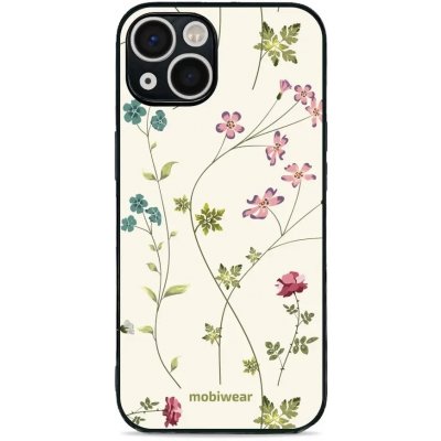Pouzdro Mobiwear Glossy Apple iPhone 13 - G035G - Tenké rostlinky s květy – Zboží Mobilmania