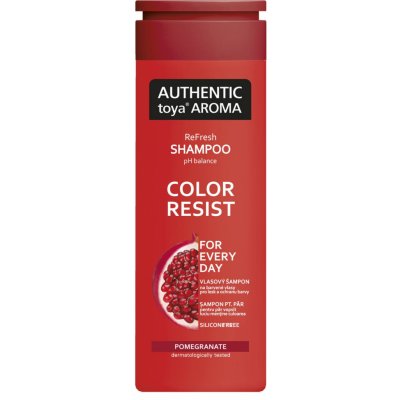 Authentic Toya Aroma Color Resist Granátové jablko šampon 400 ml – Zboží Mobilmania