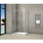 H K obdélníkový, SIMPLE 110x90 L/P varianta, rohový vstup včetně sprchové vaničky z litého mramoru SE-SIMPLE11090/THOR-11090 – Hledejceny.cz