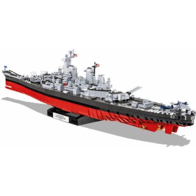 COBI 4837 World War II Americká bitevní loď USS Missouri BB-63 – Zboží Dáma