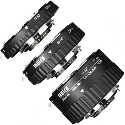 Meike mezikroužky pro Nikon F – Zboží Živě