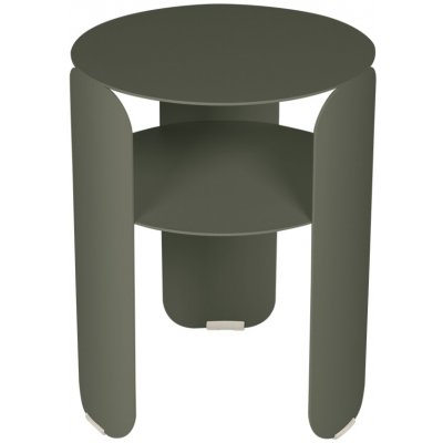 Fermob Bebop 35 cm kovový zahradní odkládací stolek Šedozelený – Hledejceny.cz