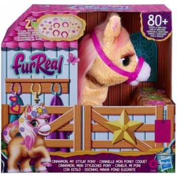 furReal Hasbro Friends kůň Cinnamon můj stylový poník interaktivní plyšová hračka