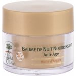 Le Petit Olivier Argan Oil Nourishing Night Balm Anti-Aging hydratační noční pleťový krém proti stárnutí 50 ml pro ženy