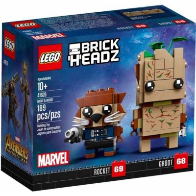 LEGO® BrickHeadz 41626 Groot a Rocket – Hledejceny.cz