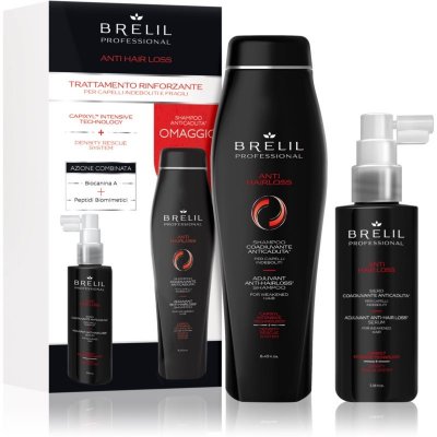 Brelil Numéro Anti Hair Loss posilující a regenerační vlasové sérum proti vypadávání vlasů 100 ml + posilující šampon proti vypadávání vlasů 250 ml