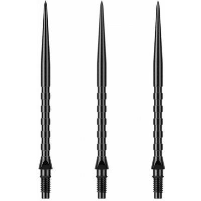 Winmau Switch Point Groove černé 40mm 3ks – Zboží Mobilmania