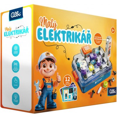 ALBI SCIENCE Malý elektrikář 58 ks – Zboží Mobilmania