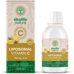 Ekolife Natura Liposomal Vitamin C ananas 750 mg 250 ml – Hledejceny.cz