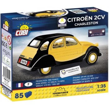 COBI 24512 Youngtimer Automobil Citroën 2CV ,,Kachna" CHARLESTON 1980