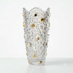 BOHEMIA PRESTIGE KŘIŠŤÁLOVÁ VÁZA BOHEMIA CRYSTAL GOLD 300 MM – Hledejceny.cz