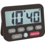 TFA 38.2038.01 - Digitální časovač a stopky - černá – Hledejceny.cz