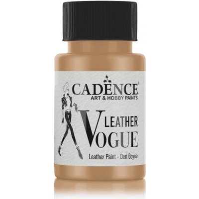 Cadence Metalická barva na kůži Leather Vogue, 50 ml antique gold, antická zlatá – Zboží Mobilmania