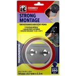 Den Braven Oboustranná montážní páska vyztužená strong montage B8240BD 19 mm x 2,5 m transparentní – Hledejceny.cz