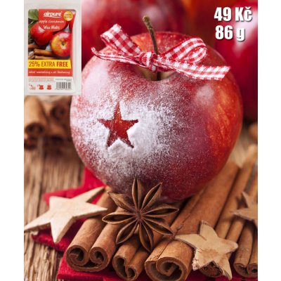 Airpure Wax Melts vosk do aroma lampy Apple Cinnamon 86 g – Zboží Dáma