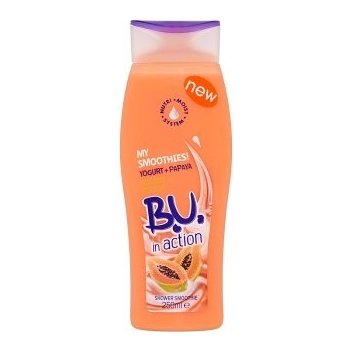 B.U. In Action Yogurt + Papaya sprchový gel 250 ml