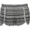 Dámské šortky Golddigga Bobble Shorts Ladies Blck/Wht Aztec