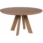 Interior DE Kulatý jídelní stůl ART WOOD 120 cm masiv mango – Zboží Dáma
