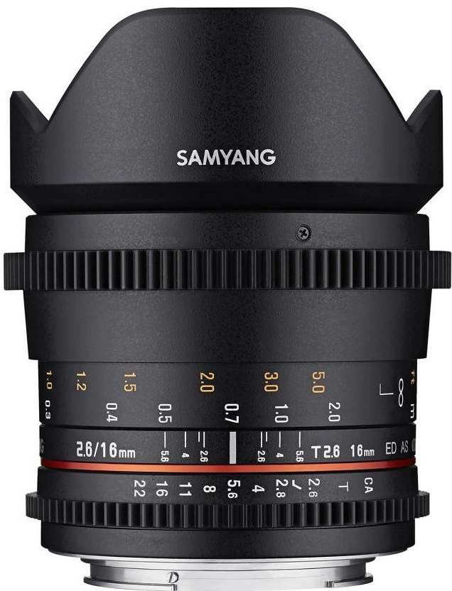 Samyang 16mm T2.6 ED AS UMC MFT